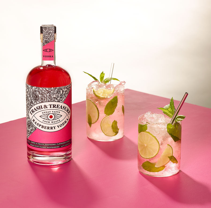 Trash & Treasure Raspberry Vodka – Trash and Treasure Spirits